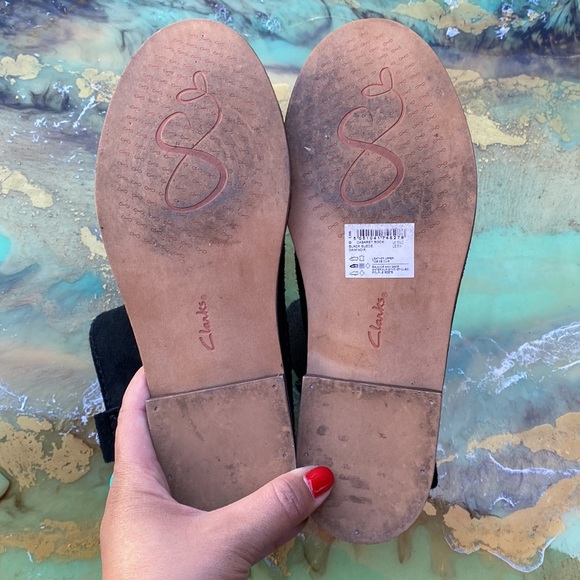 Clarks Cabaret Somerset Rock Booties - Picture 8 of 12